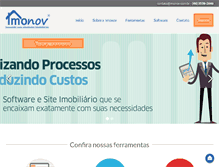 Tablet Screenshot of imonov.com.br